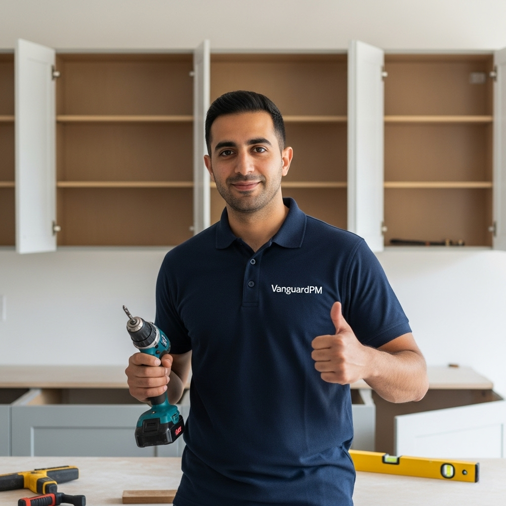 Professional cabinetry installation